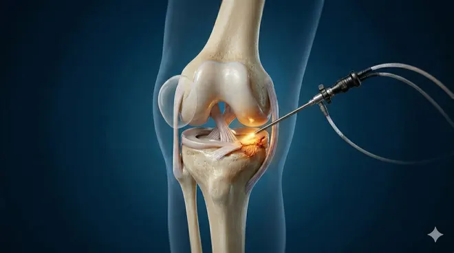 Artroscopia de rodilla y hombro con instrumental Arthrex — Dr. Balcázar, Querétaro