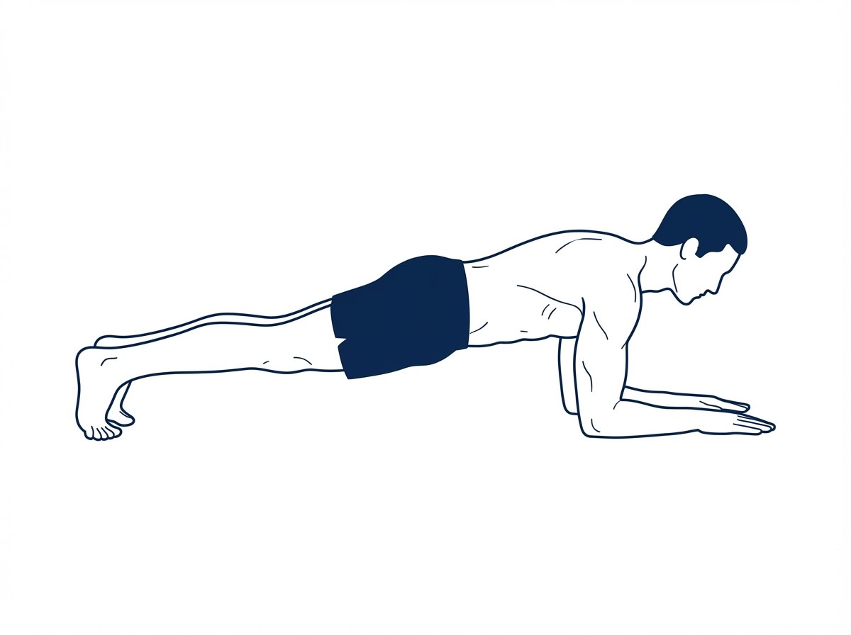 Plancha Frontal (Forearm Plank)