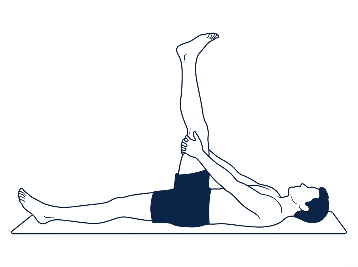 Estiramiento de Isquiotibiales (Hamstring Stretch)