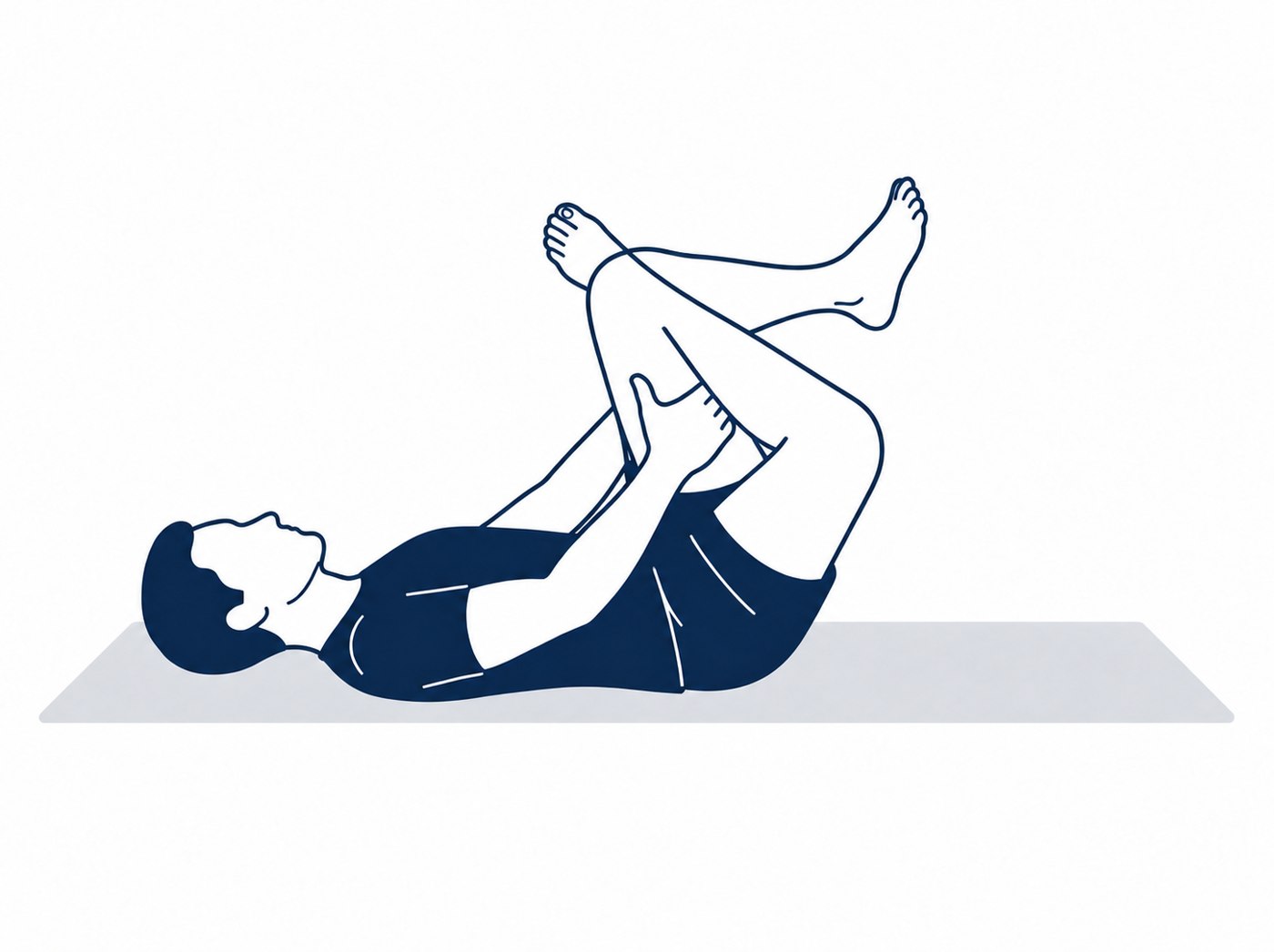 Estiramiento del Piriforme (Piriformis Stretch)
